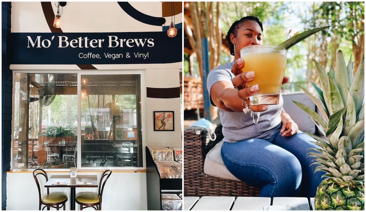 Black-owned restaurant and vegan cafe in Houston