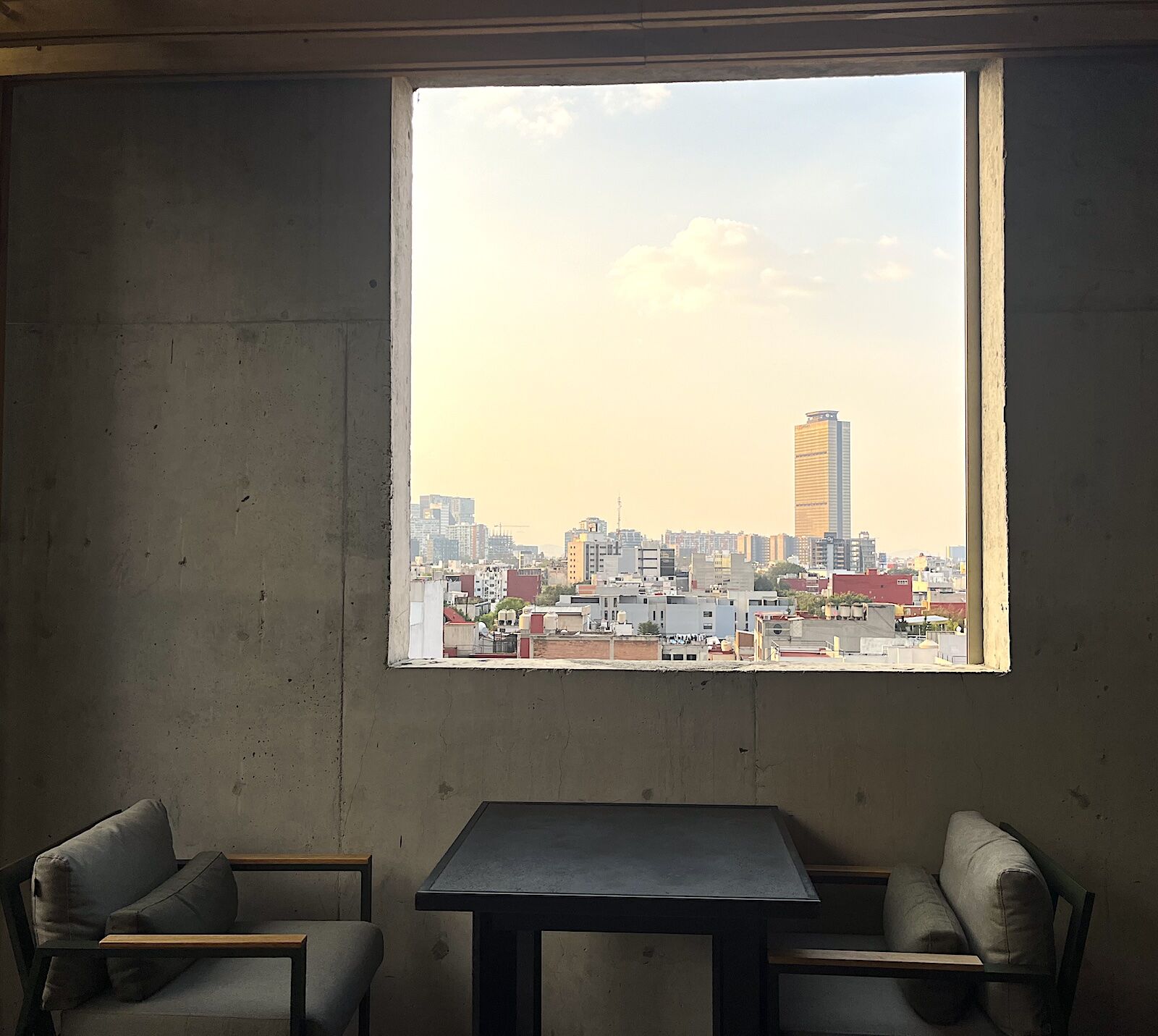 window table at rooftop of volga hotel